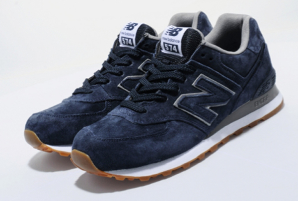 new balance 574 all suede