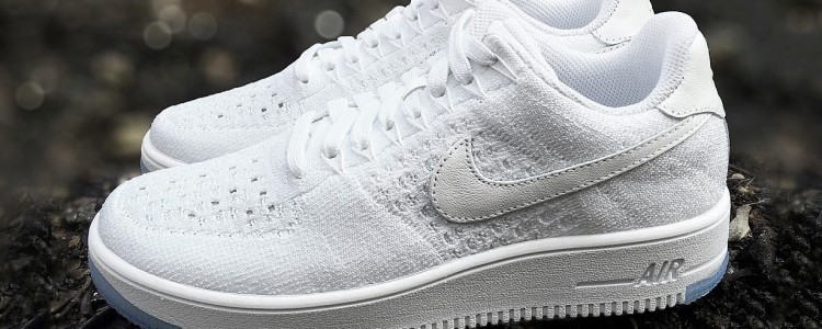nike air force 1 flyknit gris
