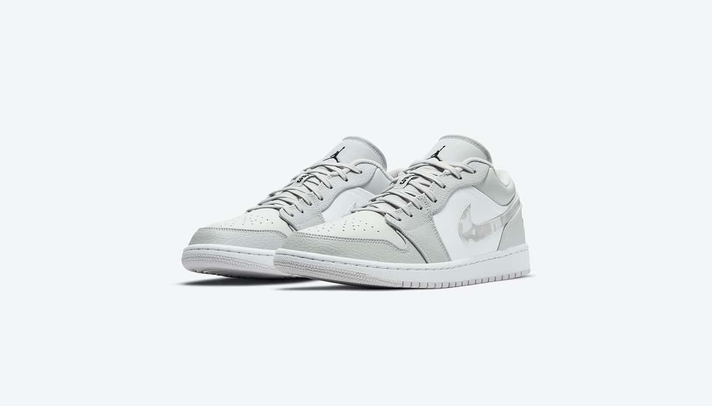 Preview: Air Jordan 1 Low White Camo - Le Site de la Sneaker
