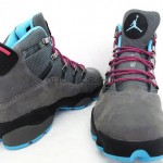 Schuhe NIKE Jordan 1 Crib Bootie AT3745 017 Black Black Pink