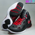 nike Fast lebron 8 ps black red white new photos ist 01 150x150