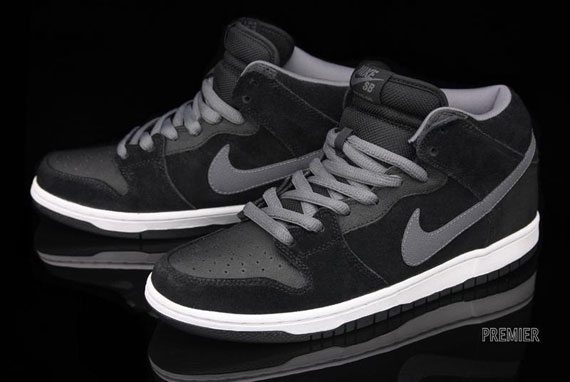 nike dunk mid gris