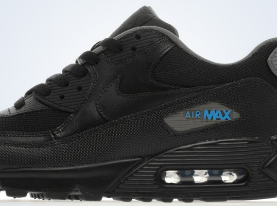 Nike Air Max 90 Black Photo Blue - Le 