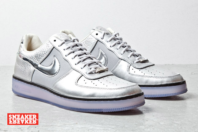 nike air force 1 downtown silver 8