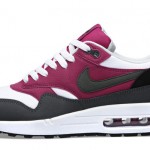 nike air max 1 essential anthracite black red violet 150x150