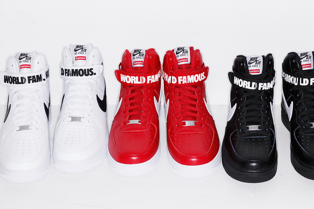 famous footwear air force ones