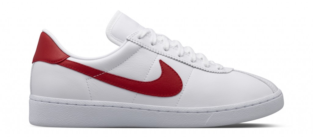 NikeLab Bruin Leather White Red - Le 