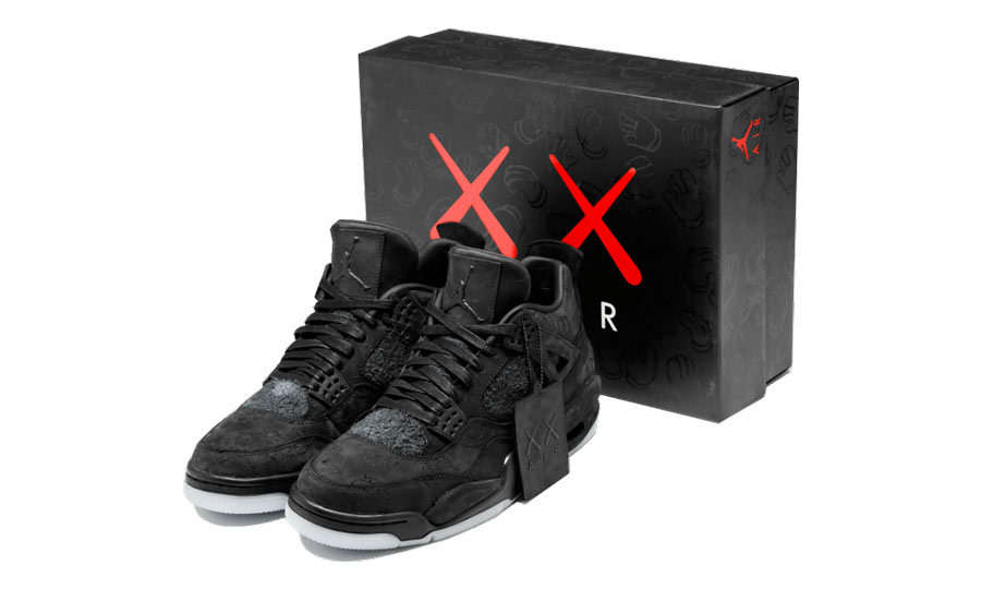 Kaws x Air Jordan 4 Black - Le Site de la Sneaker