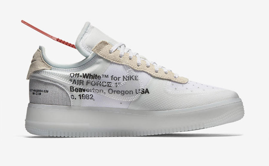 air force one x off white retail