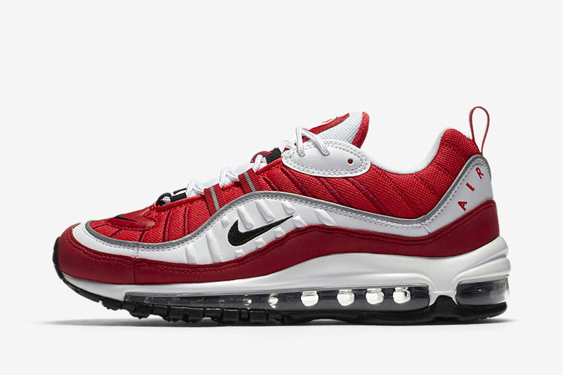 Nike WMNS Air Max 98 Gym Red - Le Site 
