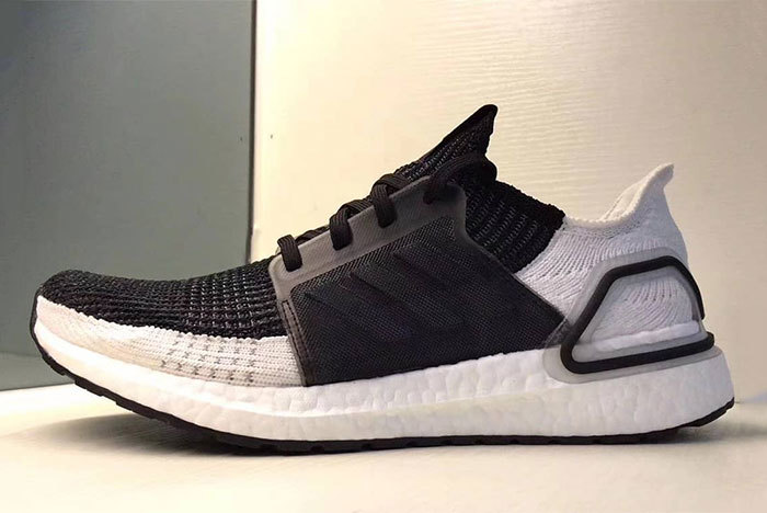 ultra boost 2019 black and white