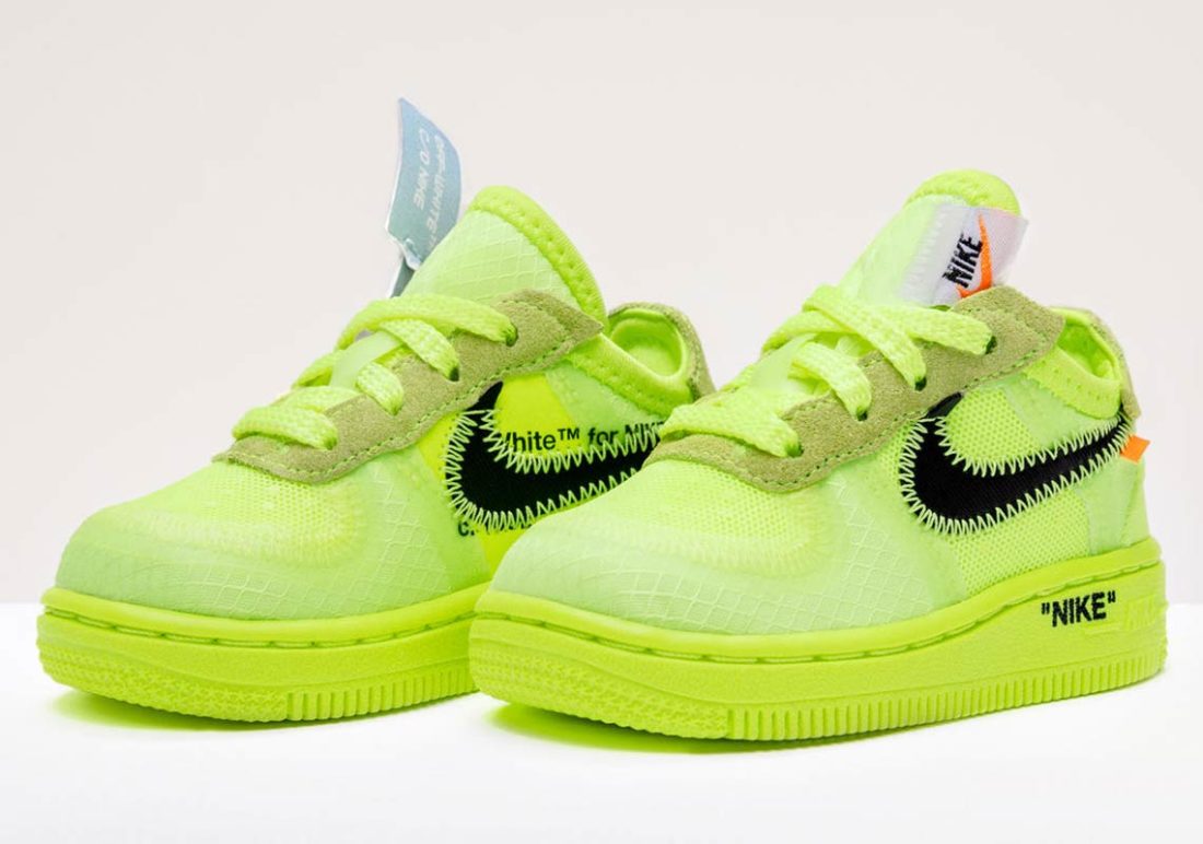 air force fluo off white
