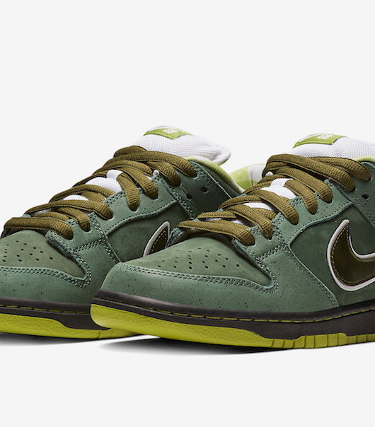nike sb dunk low green lobster concepts 530x604