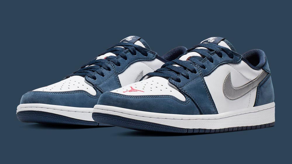 Preview: Nike SB x Air Jordan 1 Low Midnight Navy - Le Site de la Sneaker