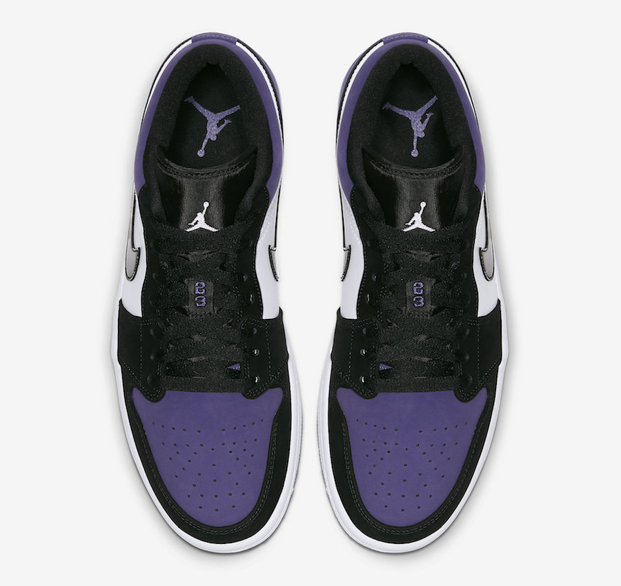 Air Jordan 1 Low Court Purple Le Site de la Sneaker