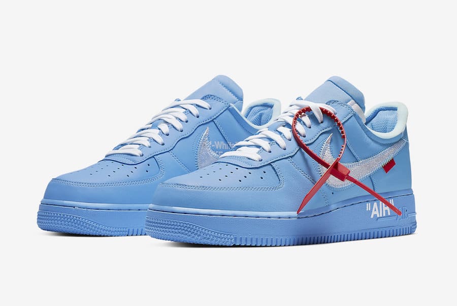 off white air force raffle