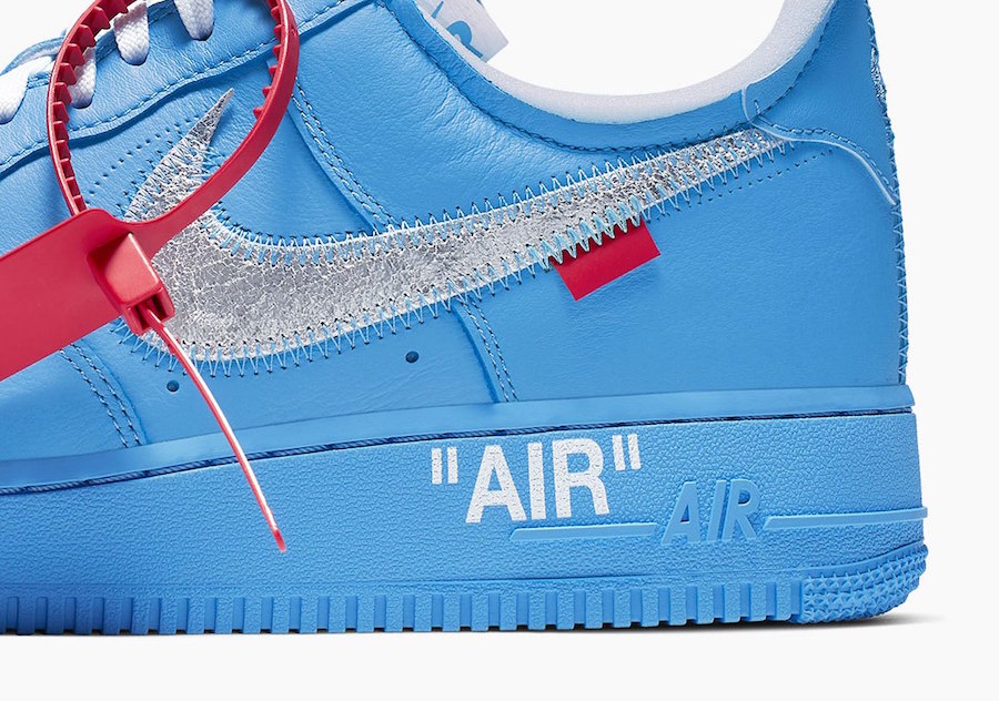 off white air force baby blue