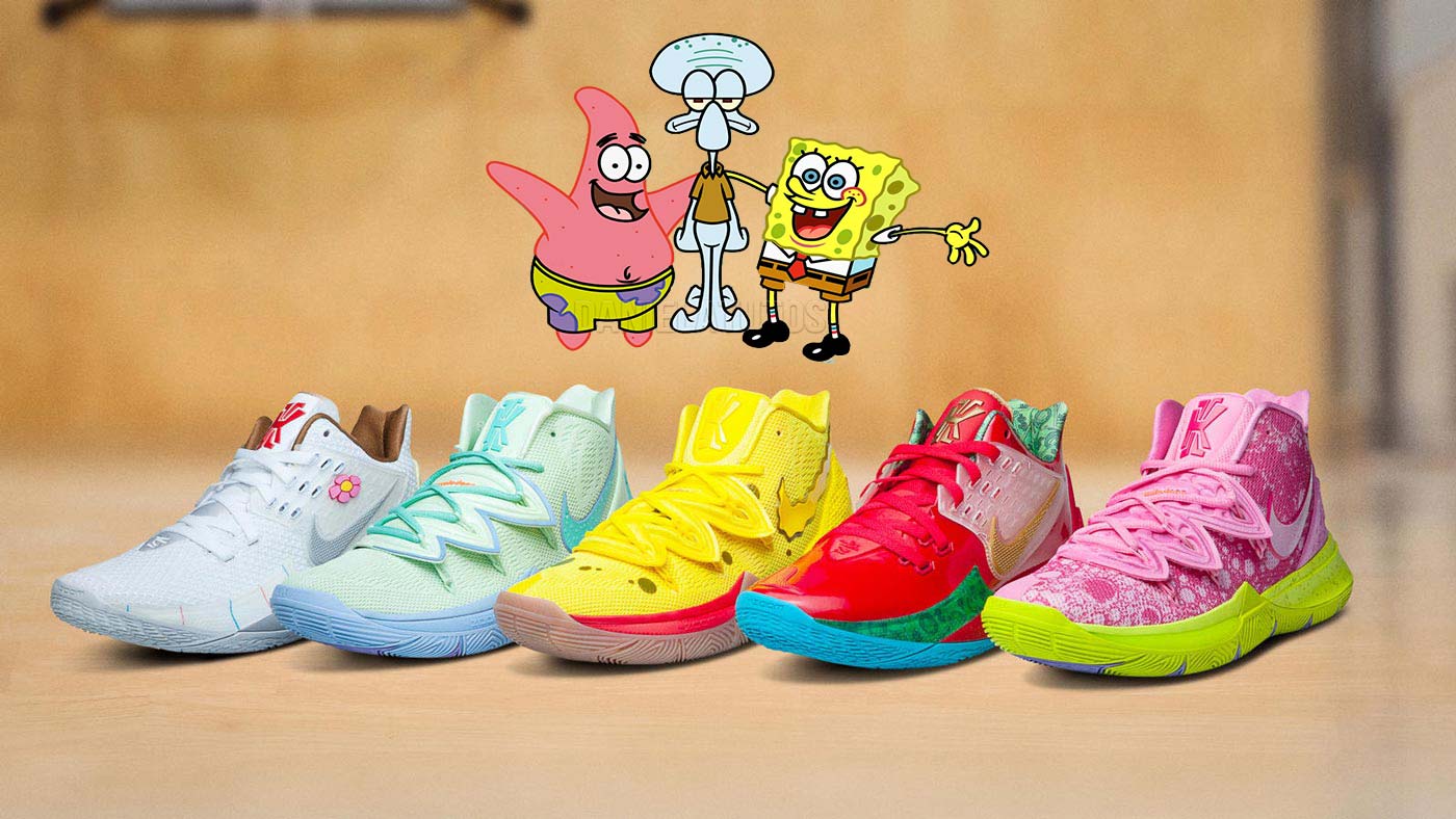 nike sneakers spongebob