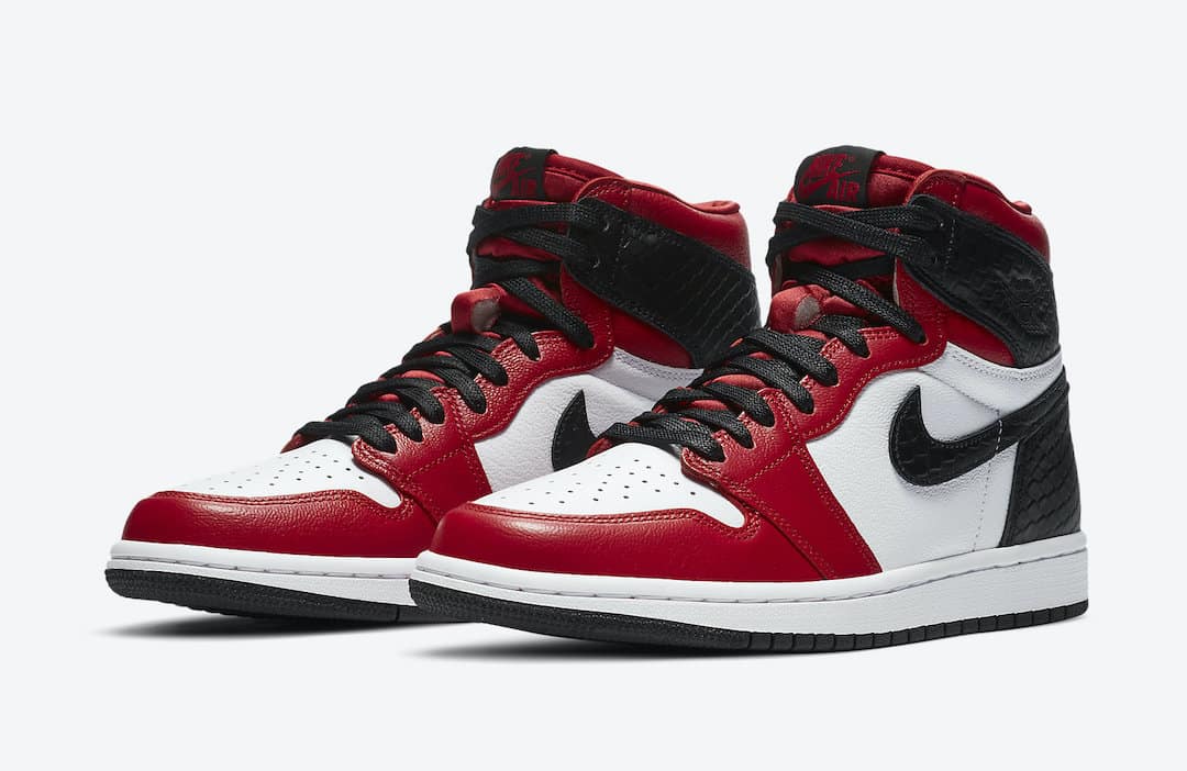 Air Jordan 1 High OG WMNS Satin Snake Red - Le Site de la Sneaker