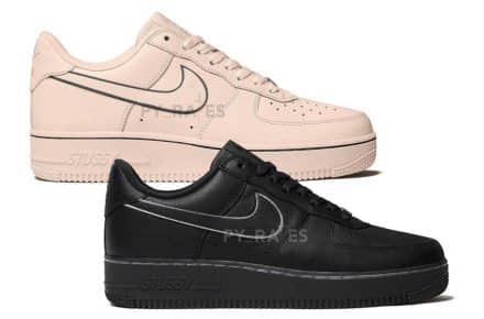 stussy nike air force 1 low pack 440x290