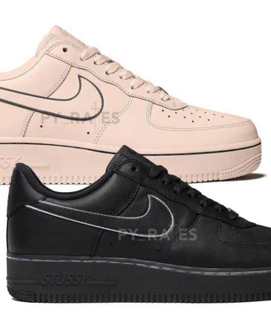 stussy nike air force 1 low pack 530x640