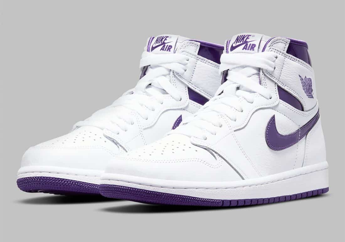 Air Jordan 1 High quot Court Purple quot Le Site de la Sneaker