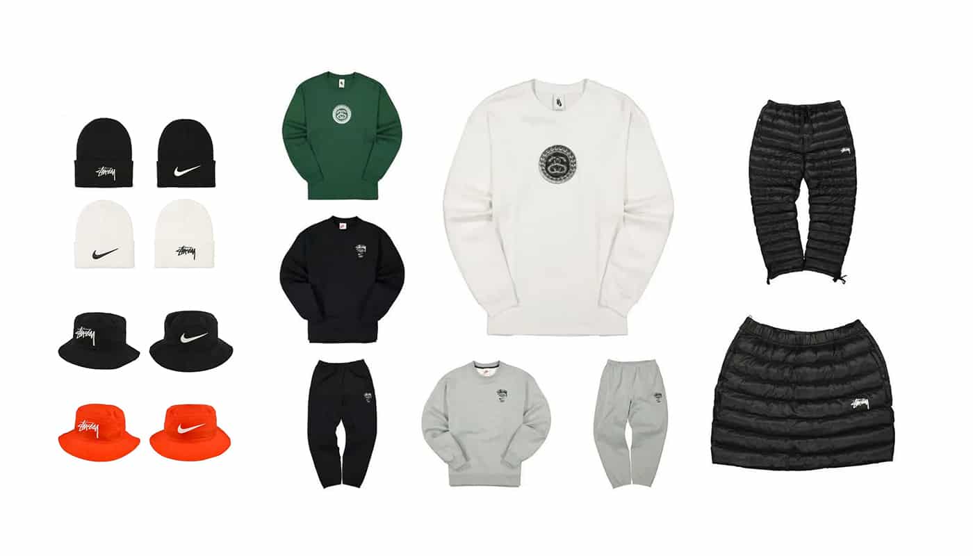 stussy nike sortiront une collection apparel avec les air force 1 banner