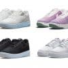 nike air force 1 low crater flyknit white black purple preview0 100x100