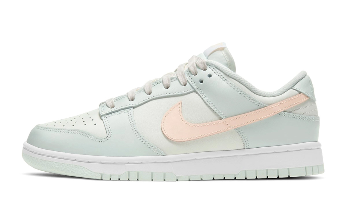 nike dunk low barely green wmns
