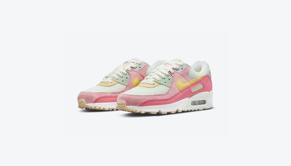preview nike air max 90 pink yellow dm9465 001 banner 1100x629