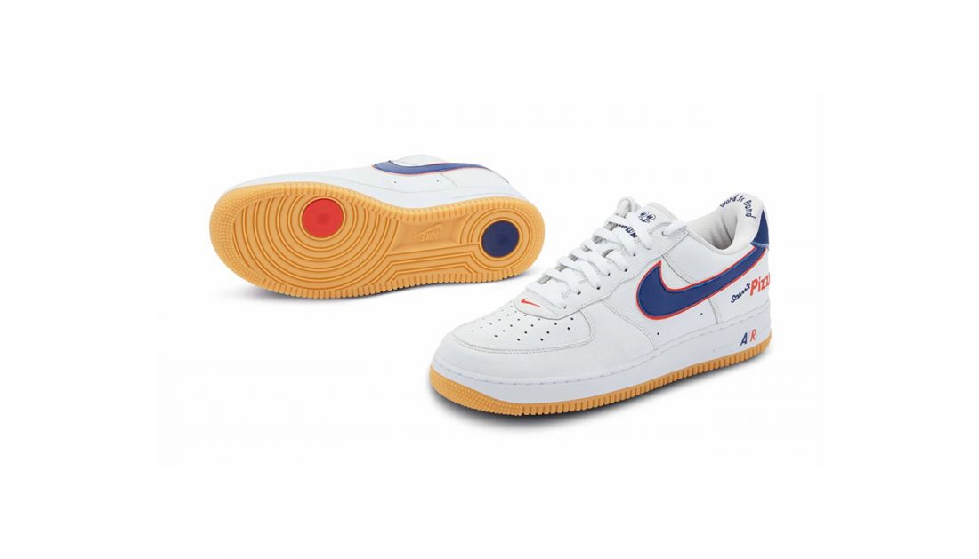scarrs pizza nike air force 1 low vendue 100000 dollars banner 1100x629