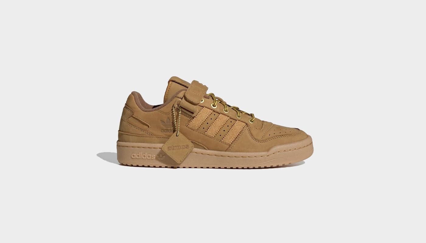 preview atmos adidas forum low wheat gx3953 banner