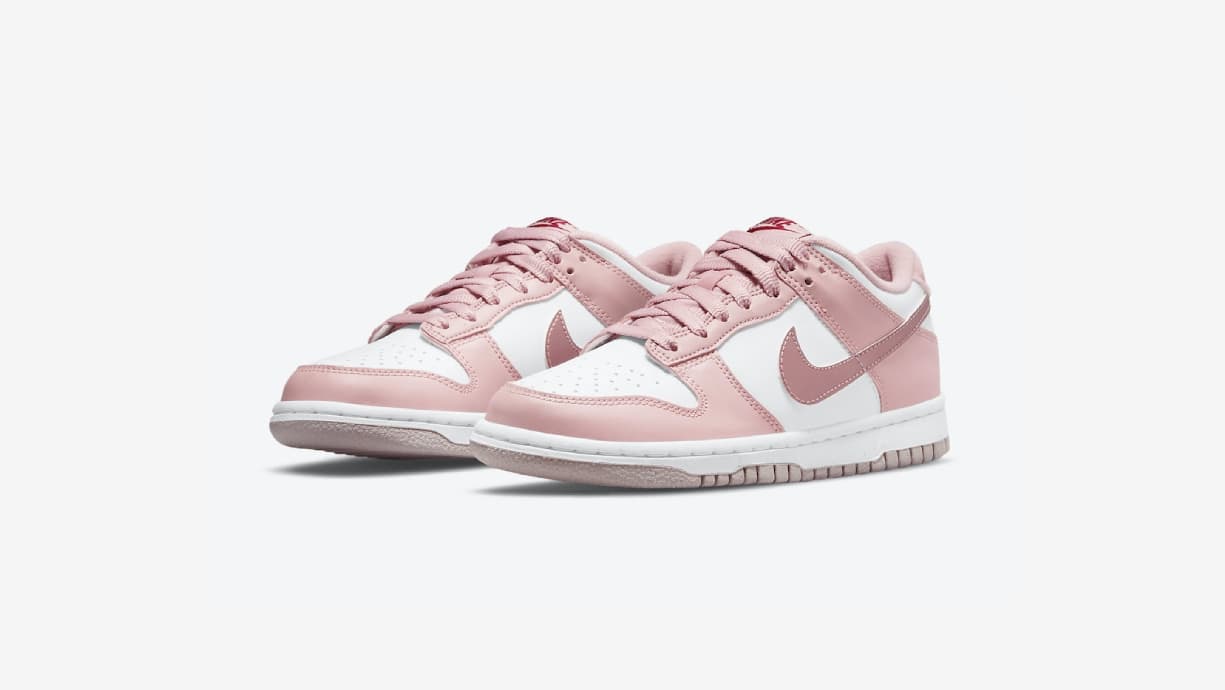 preview nike dunk low gs pink velvet do6485 600 banner