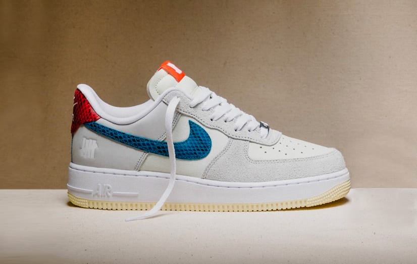 undefeated toes nike air force 1 low 5 on it