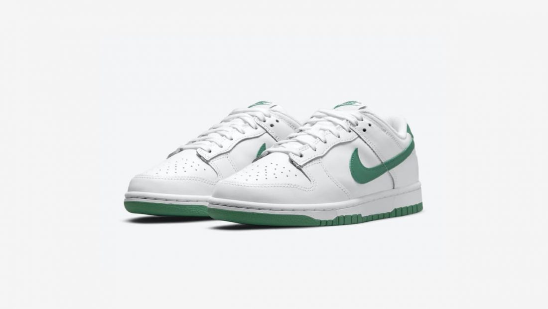 preview nike dunk low white green dd1503 112 banner 1100x620