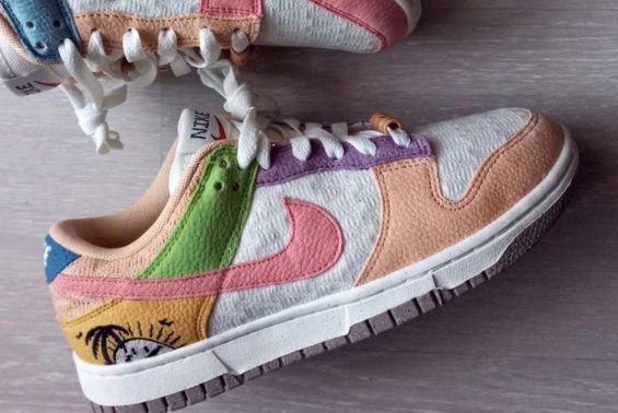 nike dunk sky beige background check back Tropical Vibes