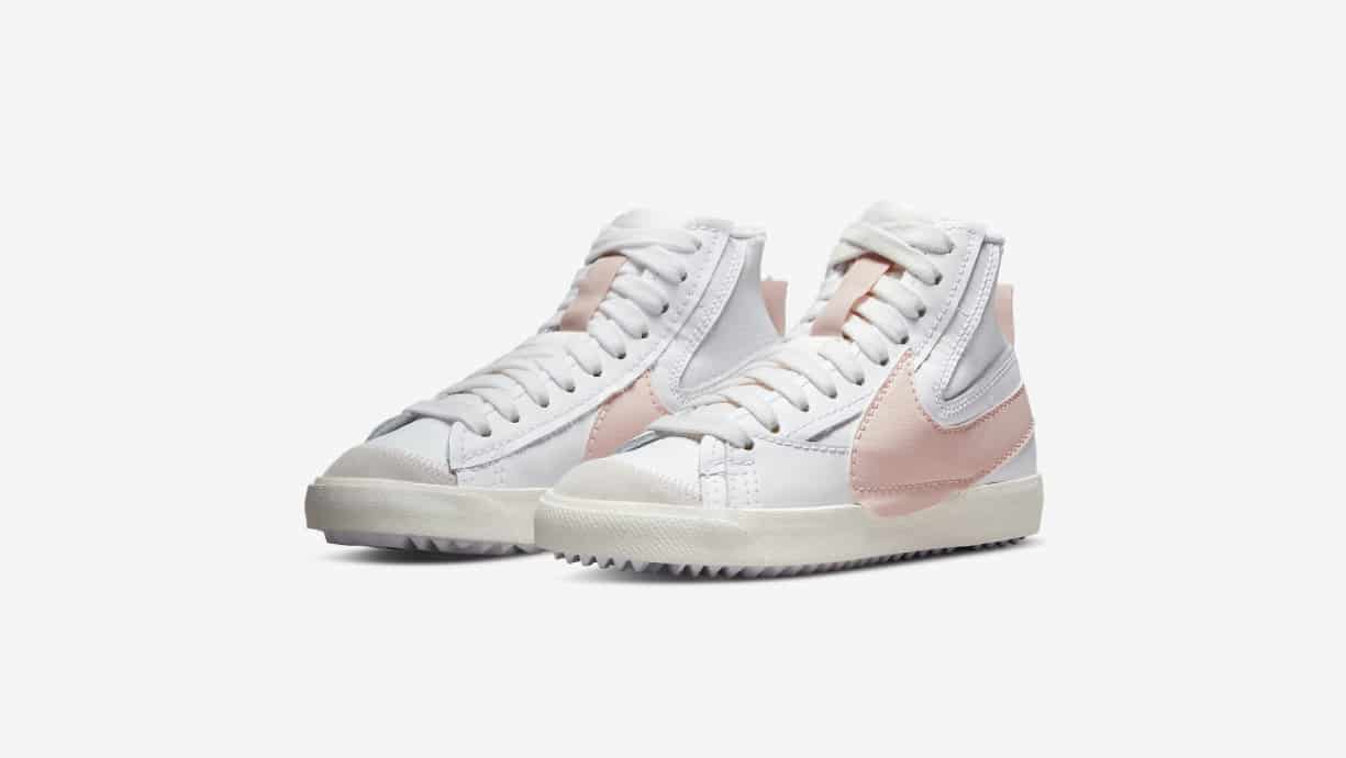 preview nike blazer mid 77 jumbo pink oxford dq1471 101 banner