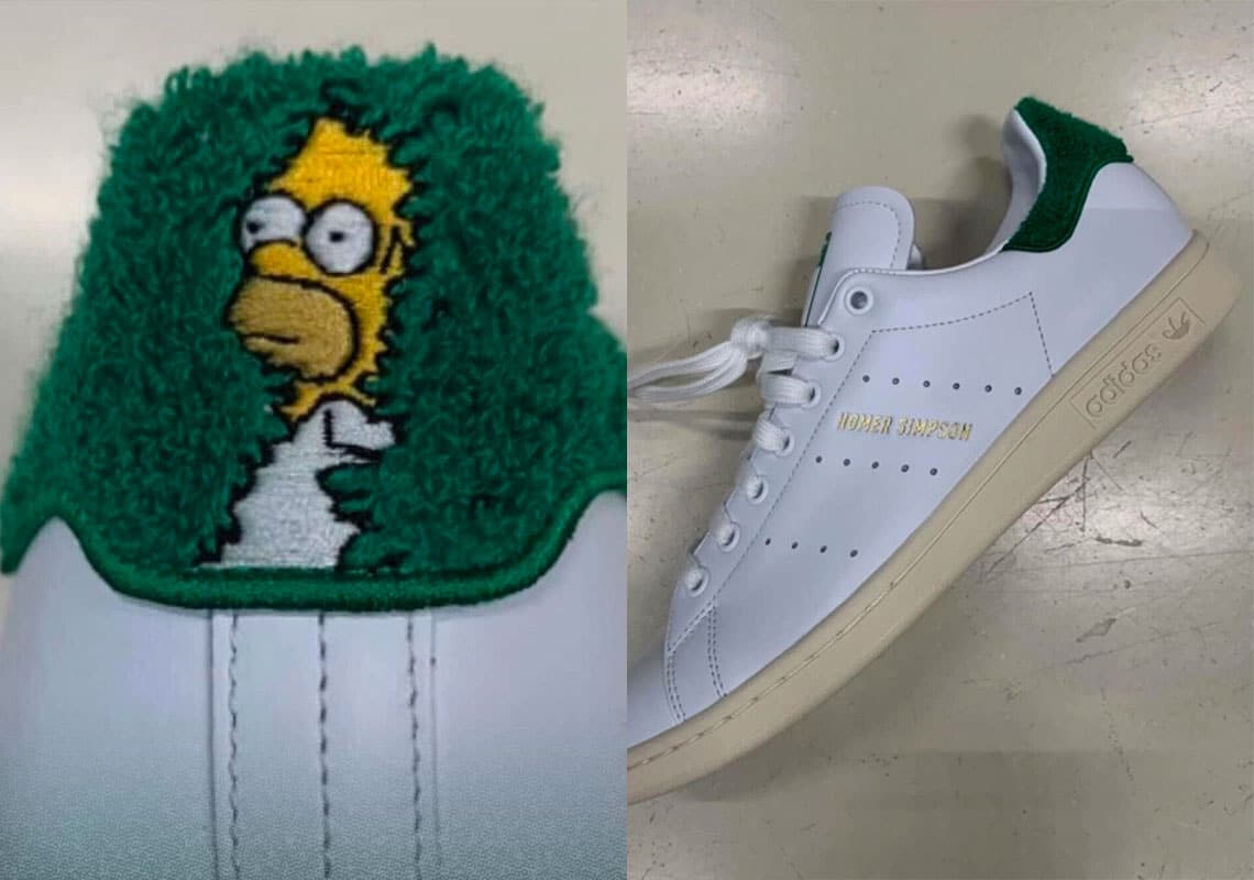Une adidas Stan Smith en l'honneur de Homer Simpson 50% off Sale | FLHB En ligne Boutique