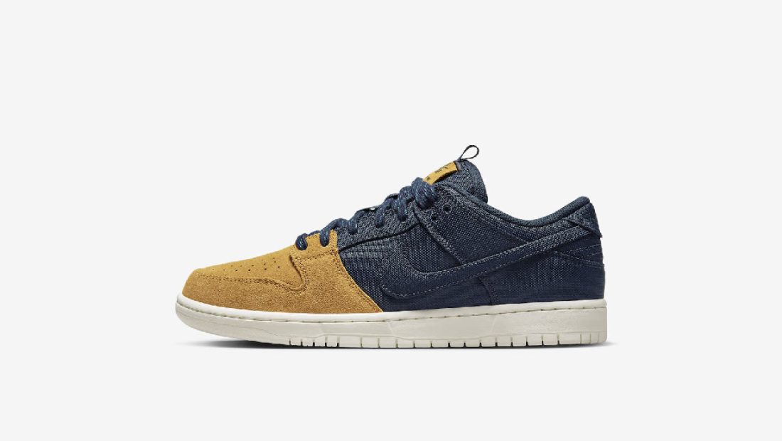 banner nike support sb dunk low wheat navy dx6775 400 1100x620