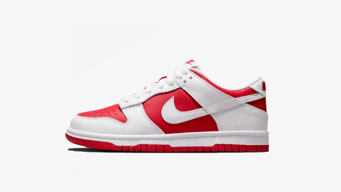 nike dunk low gs championship red cw1590 600 1100x620