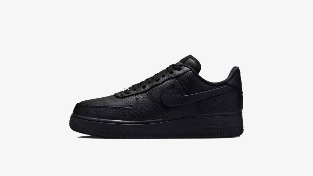banner nike air force 1 low perforated black hf8189 001 1100x620